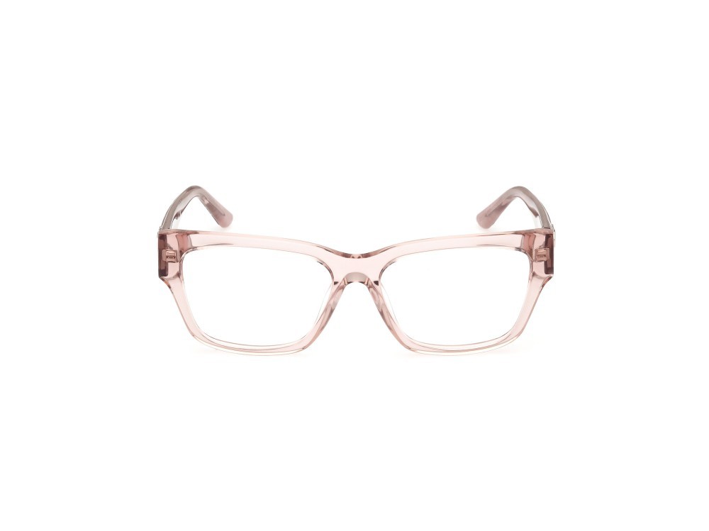 Occhiali da vista Guess GU50126 (057) colore beige lucido forma rettangolare 
