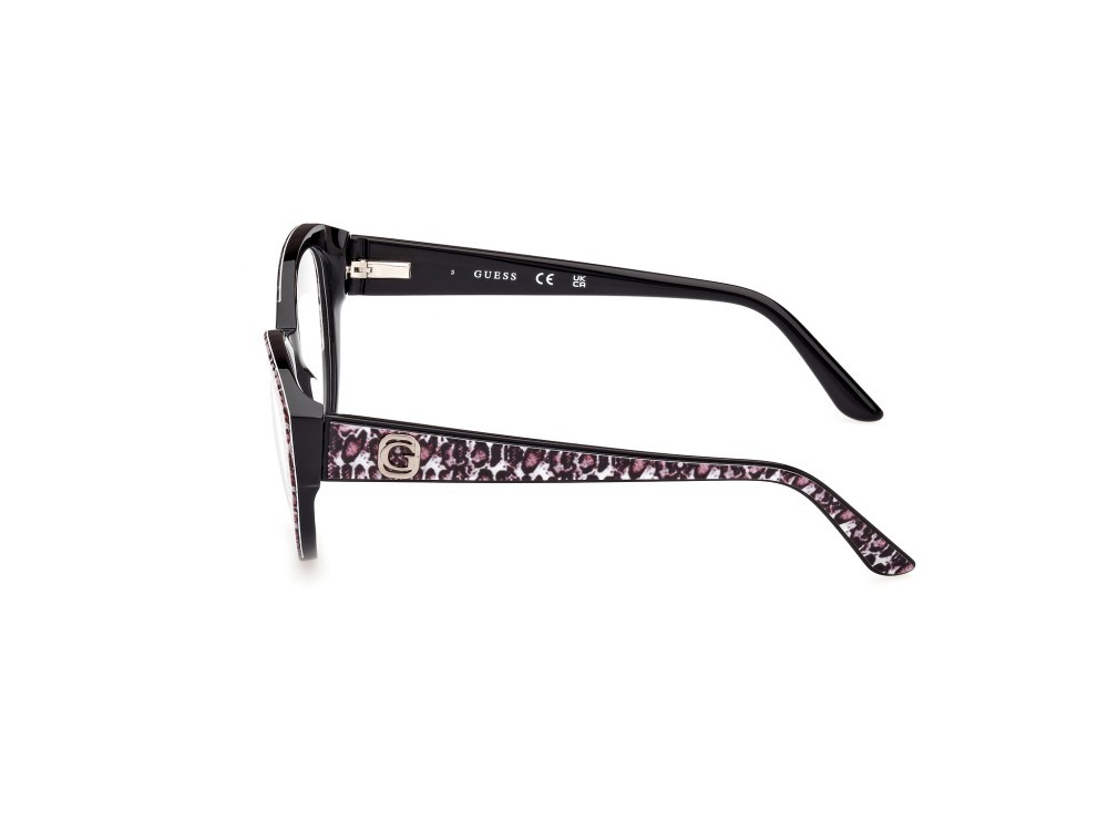 Brillen Guess GU50127 (005) farbe nero lucido form rund 
