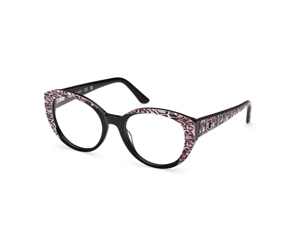 Brillen Guess GU50127 (005) farbe nero lucido form rund 