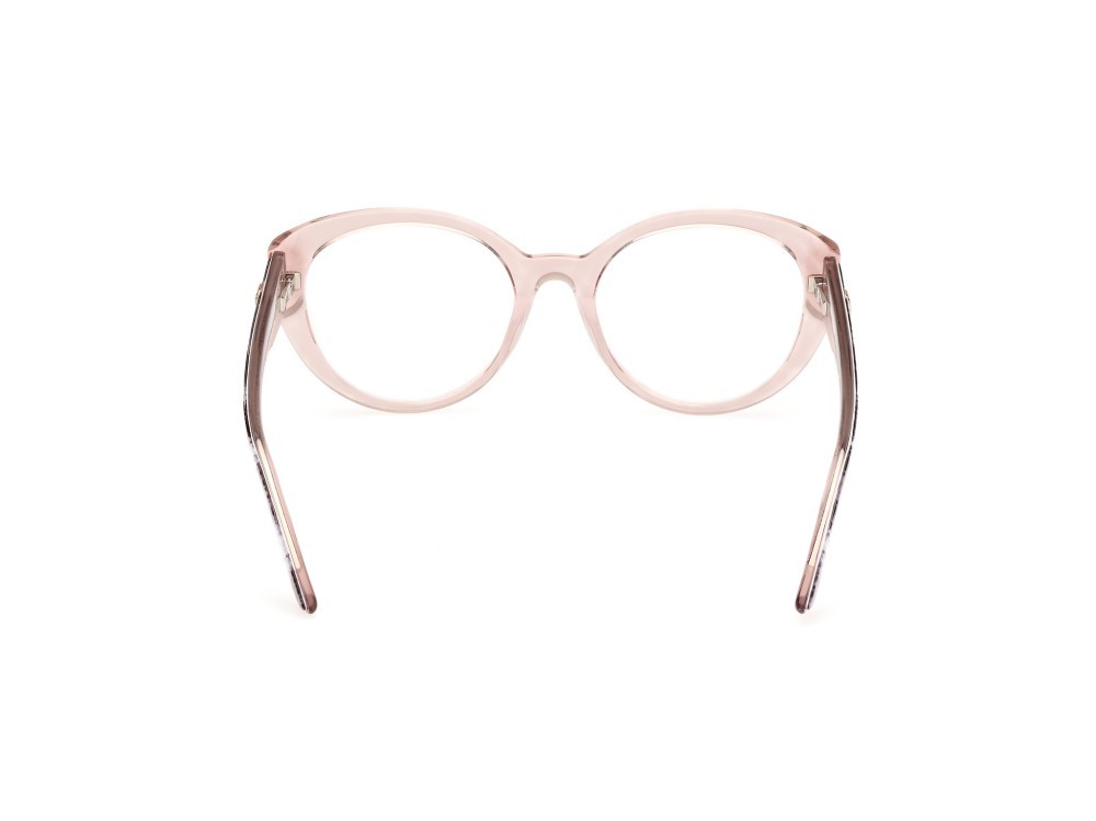 Occhiali da vista Guess GU50127 (057) colore beige lucido forma rotondo 