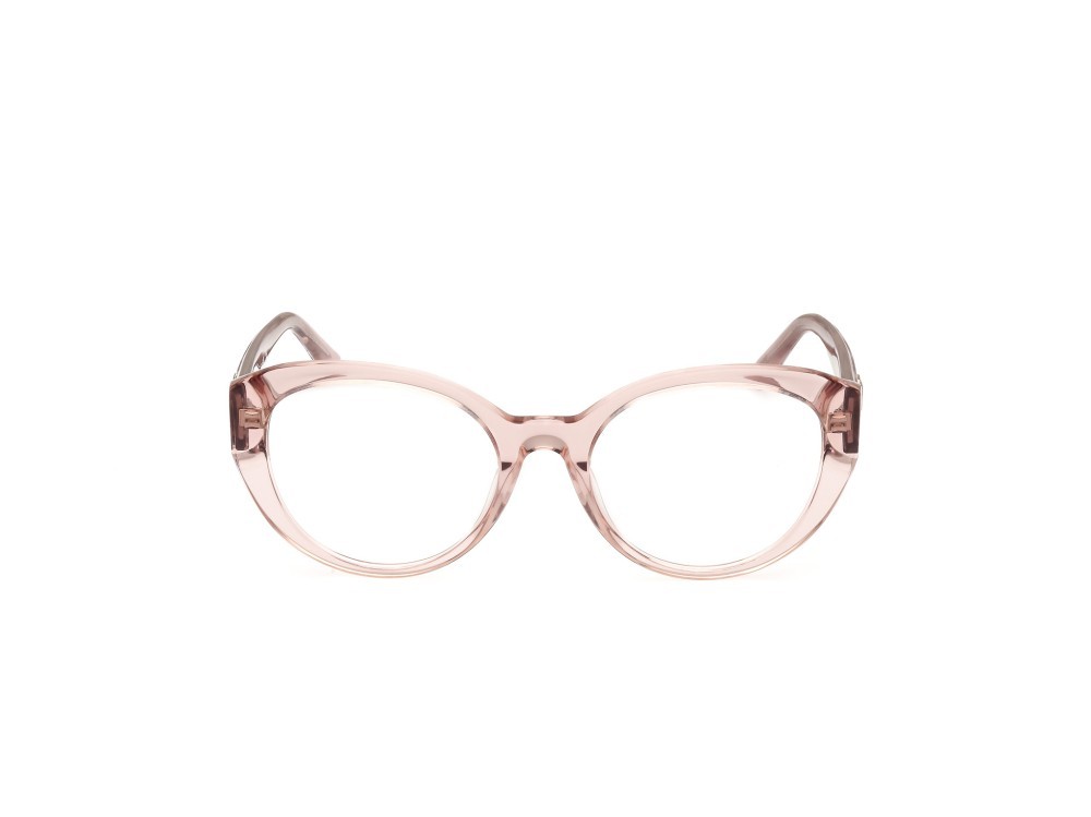 Occhiali da vista Guess GU50127 (057) colore beige lucido forma rotondo 