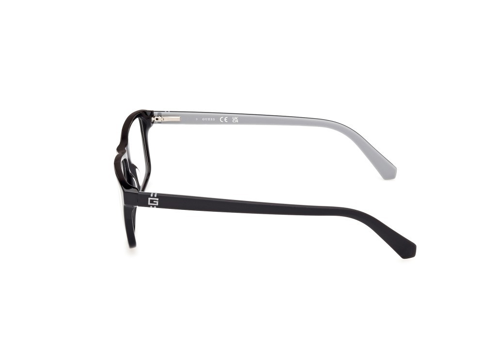 Occhiali da vista Guess GU50130 (001) colore nero lucido forma rettangolare 