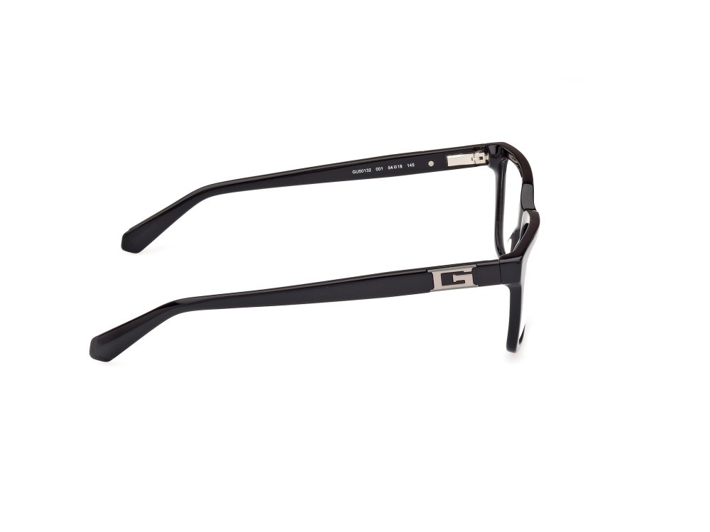 Occhiali da vista Guess GU50132 (001) colore nero lucido forma rettangolare 