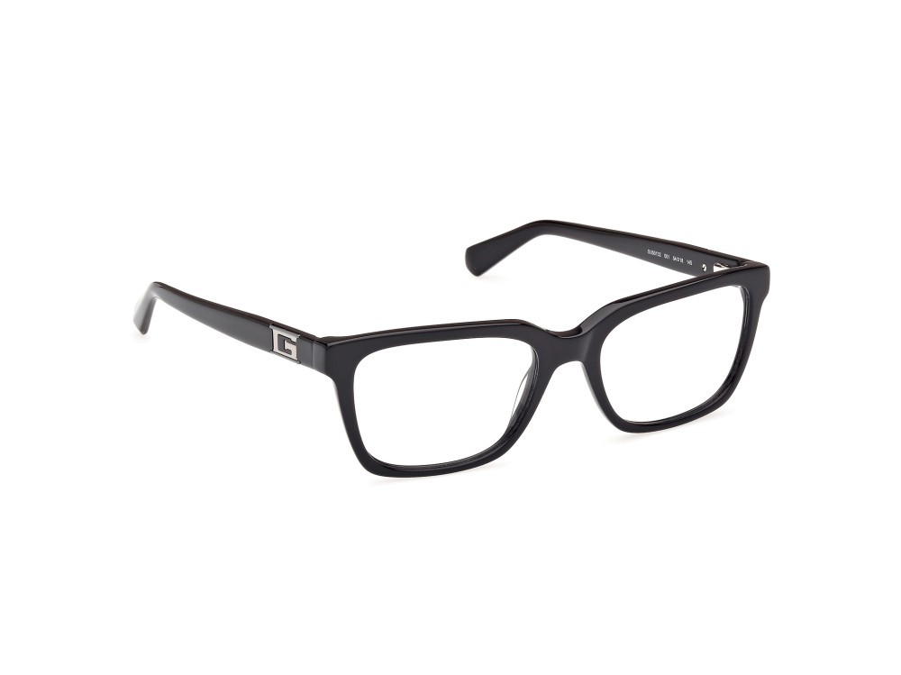 Occhiali da vista Guess GU50132 (001) colore nero lucido forma rettangolare 