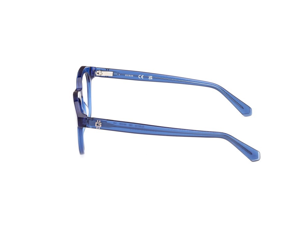 Brillen Guess GU50134 (090) farbe blu lucido form rund 