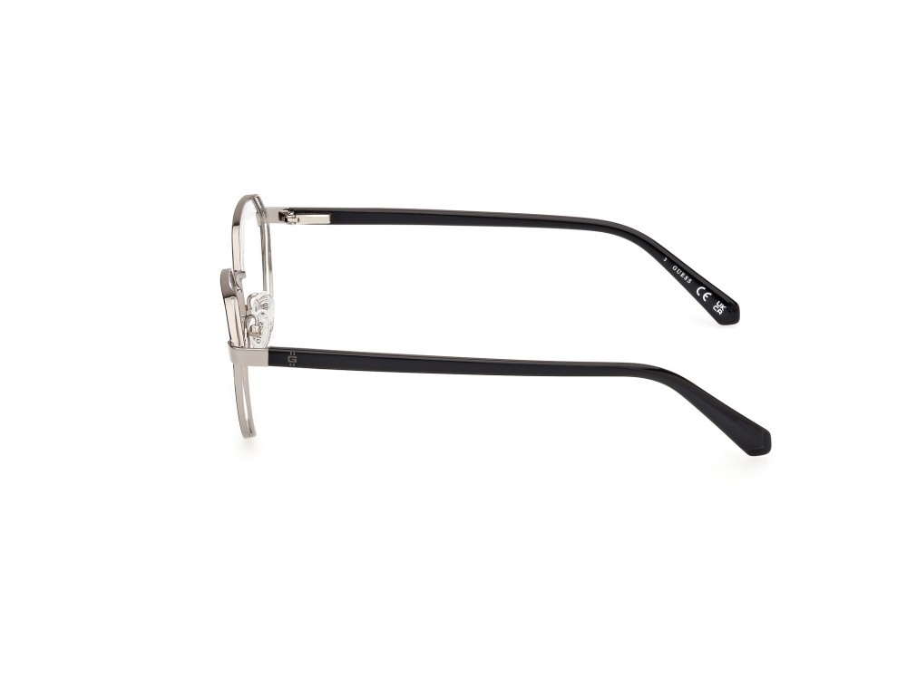 Occhiali da vista Guess GU50136 (005) colore nero lucido forma rotondo 
