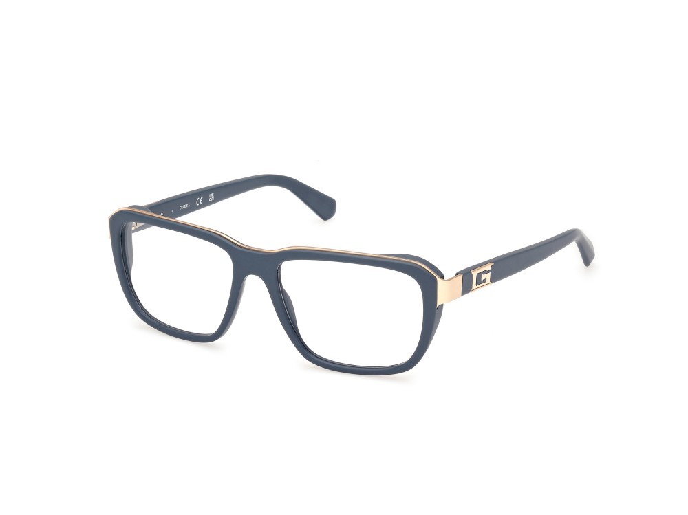 Brillen Guess GU50137 (020) farbe grigio lucido form rechteckig 