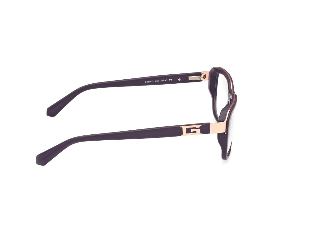 Brillen Guess GU50137 (082) farbe viola opaco form rechteckig 