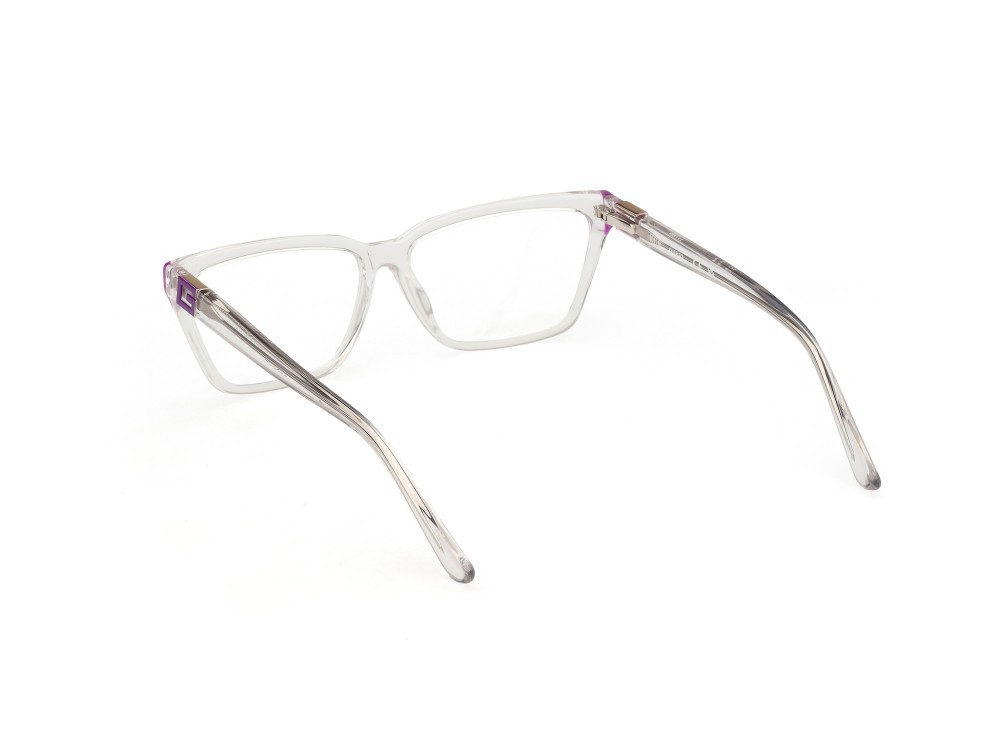 Occhiali da vista Guess GU50145 (026) colore cristallo forma rettangolare 