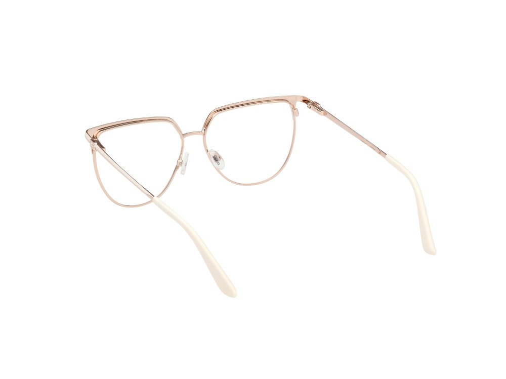 Occhiali da vista Guess GU50147 (021) colore oro endura lucido forma cat eye 