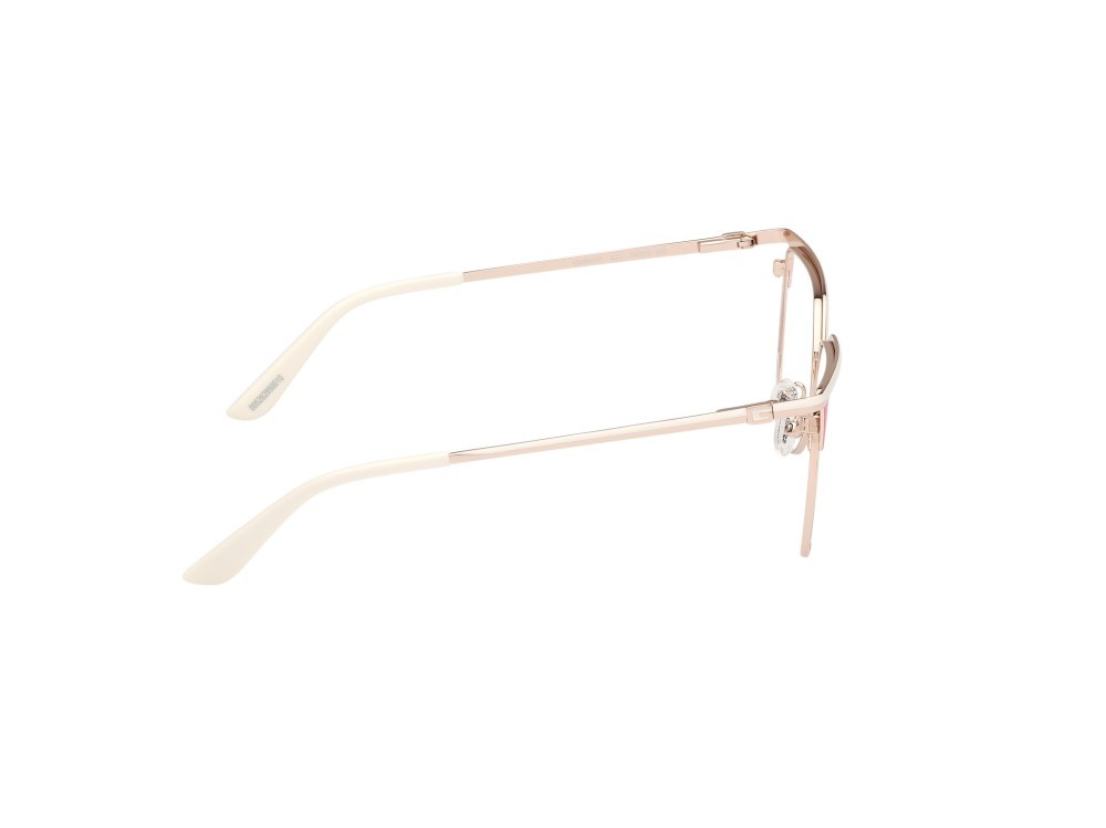 Occhiali da vista Guess GU50147 (021) colore oro endura lucido forma cat eye 