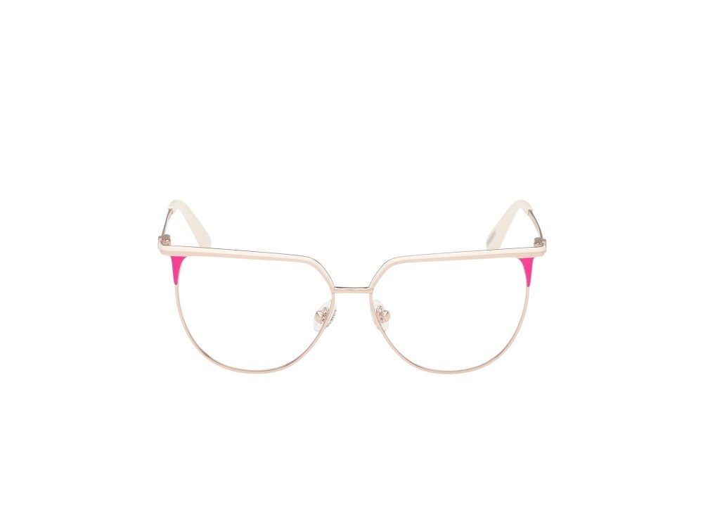 Occhiali da vista Guess GU50147 (021) colore oro endura lucido forma cat eye 