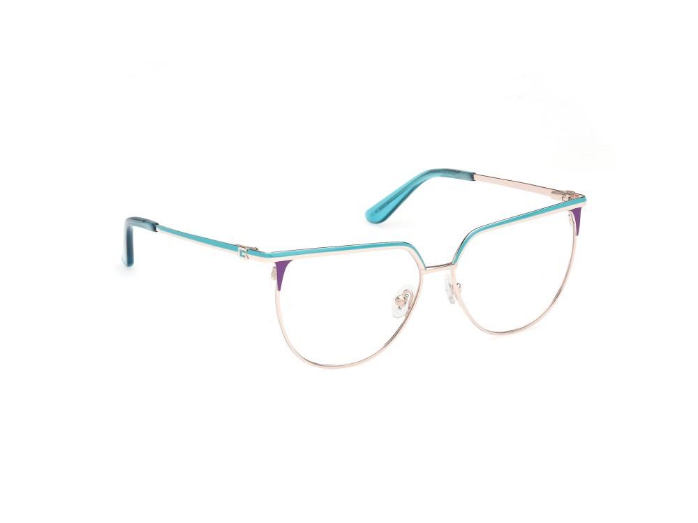 Brillen Guess GU50147 (033) farbe oro endura lucido form cat-eye 