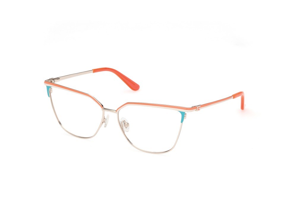 Brillen Guess GU50148 (032) farbe oro pallido lucido form cat-eye 