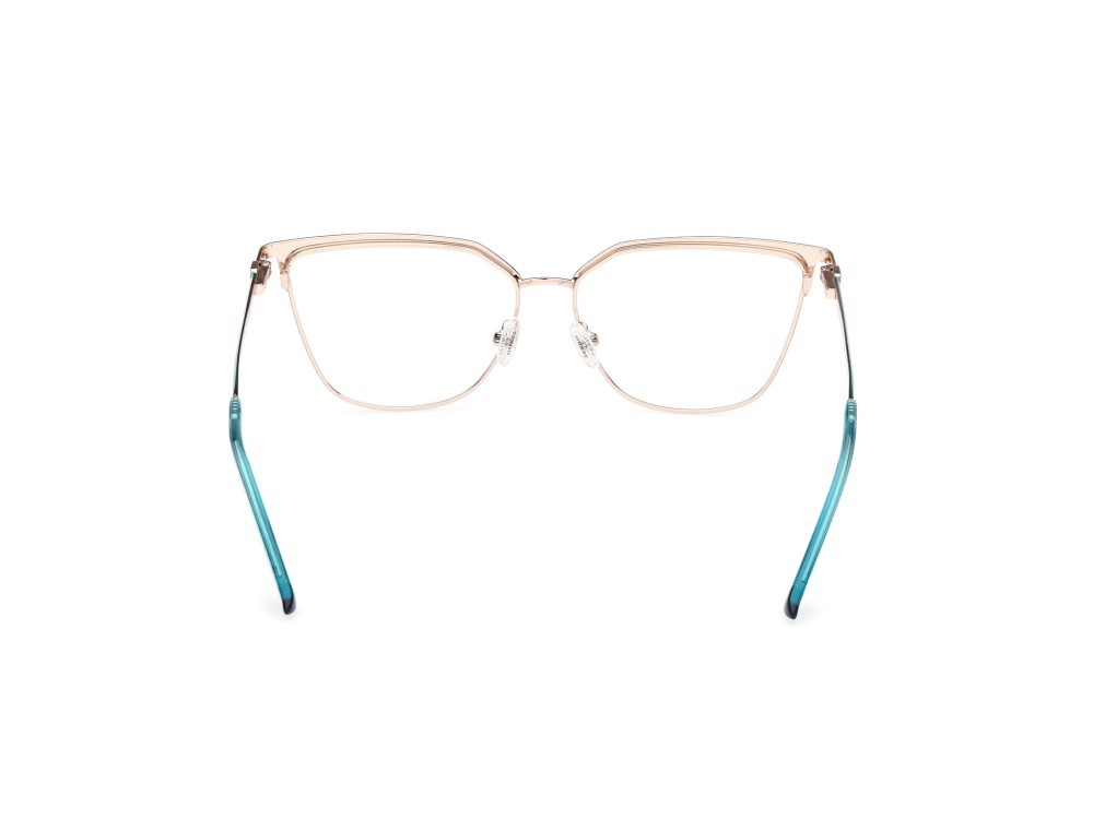 Occhiali da vista Guess GU50148 (033) colore oro endura lucido forma cat eye 