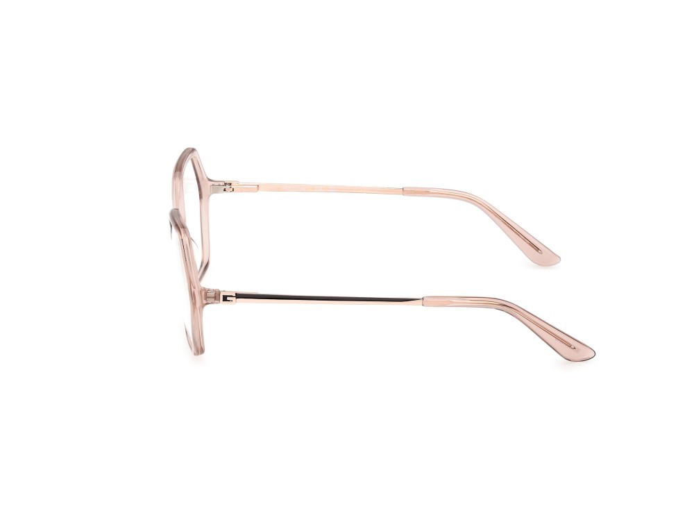 Occhiali da vista Guess GU50149 (057) colore beige lucido forma geometrico 