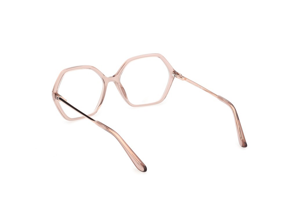 Occhiali da vista Guess GU50149 (057) colore beige lucido forma geometrico 
