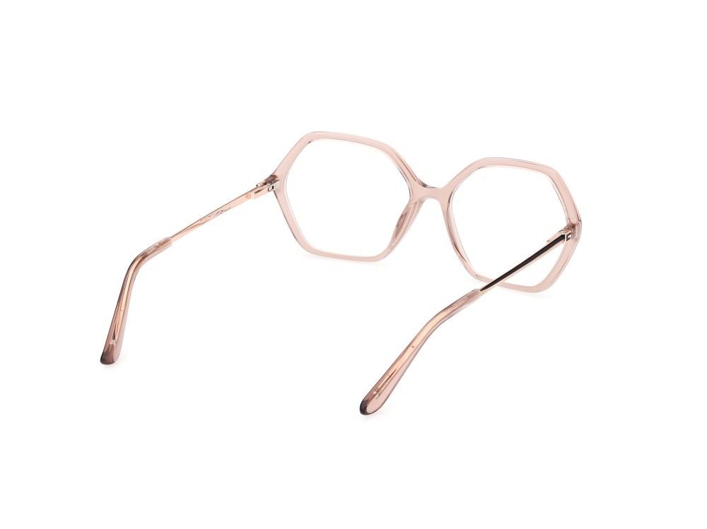 Occhiali da vista Guess GU50149 (057) colore beige lucido forma geometrico 