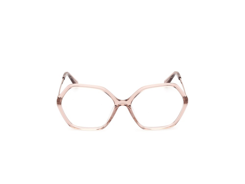 Occhiali da vista Guess GU50149 (057) colore beige lucido forma geometrico 