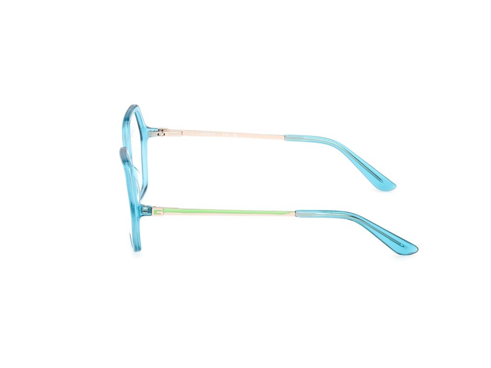 Brillen Guess GU50149 (087) farbe turchese lucido form geometrisch 