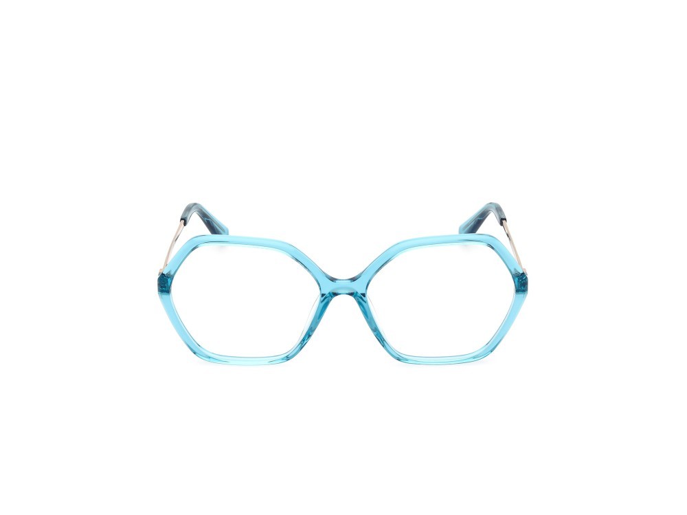 Brillen Guess GU50149 (087) farbe turchese lucido form geometrisch 