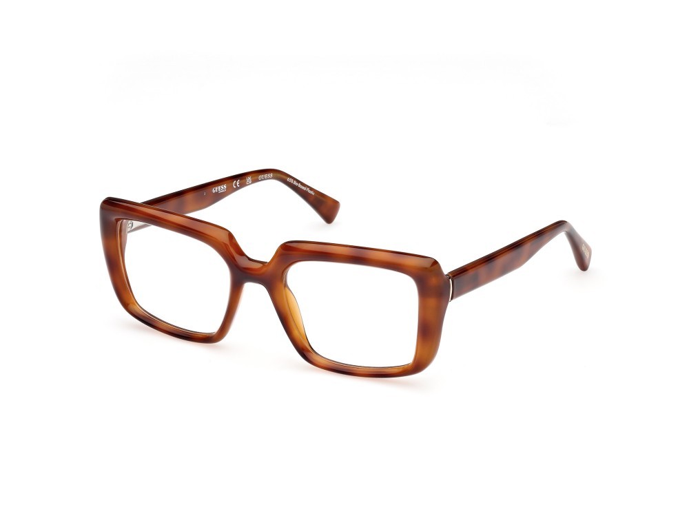 Occhiali da vista Guess GU50152 (053) colore avana bionda forma geometrico 
