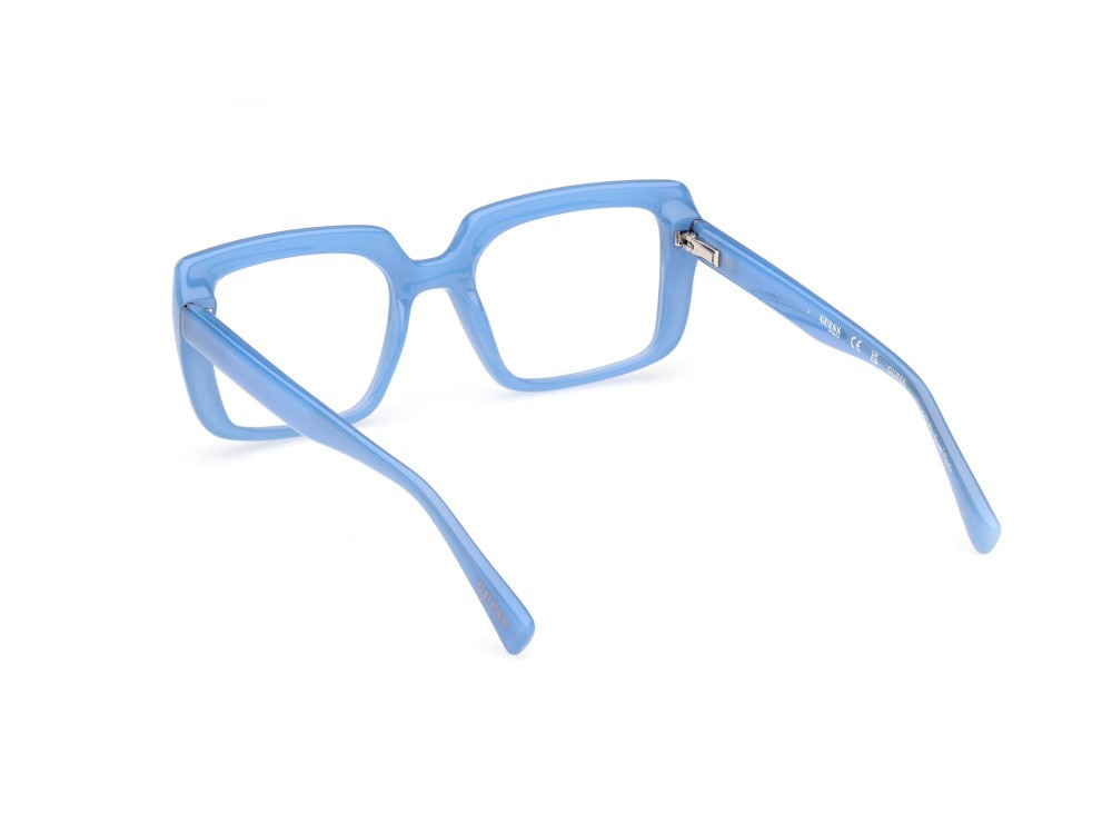 Brillen Guess GU50152 (084) farbe azzurro lucido form geometrisch 