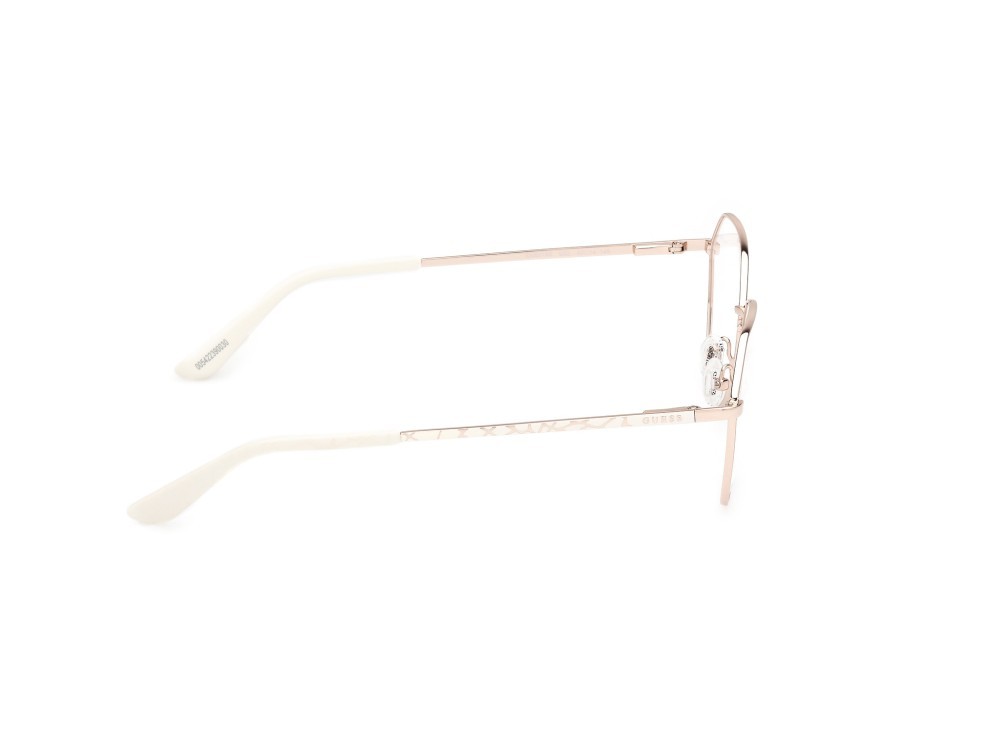 Occhiali da vista Guess GU50169 (032) colore oro pallido lucido - avorio opaco forma rotondo 