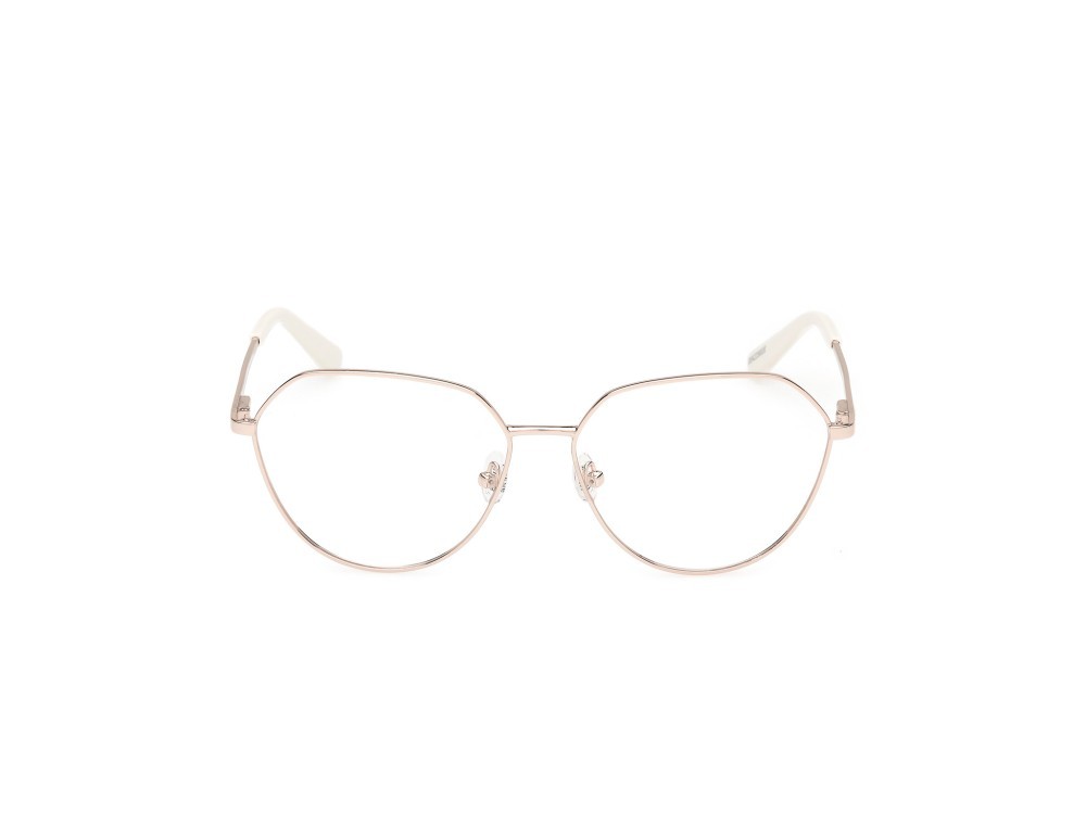 Occhiali da vista Guess GU50169 (032) colore oro pallido lucido - avorio opaco forma rotondo 