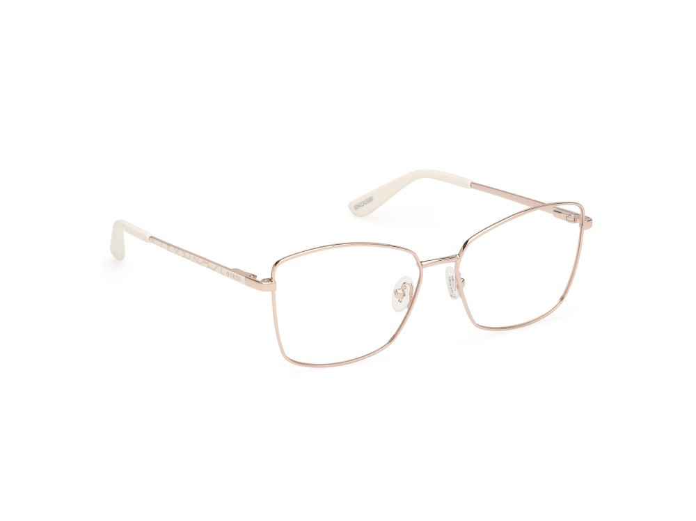 Occhiali da vista Guess GU50170 (032) colore oro pallido lucido - avorio opaco forma quadrato 