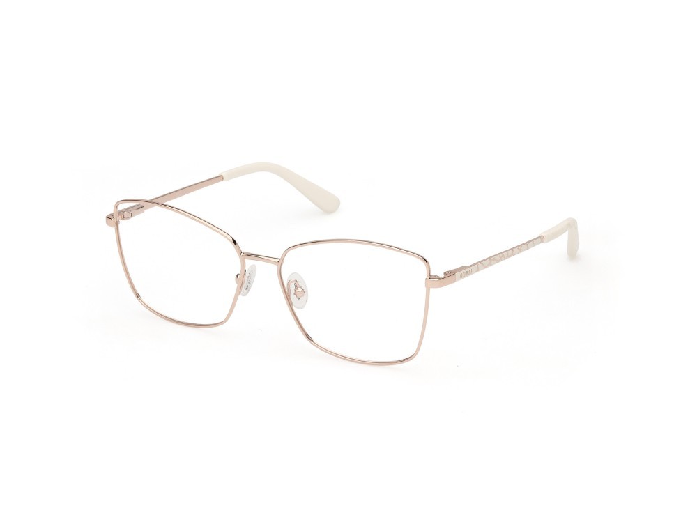 Occhiali da vista Guess GU50170 (032) colore oro pallido lucido - avorio opaco forma quadrato 