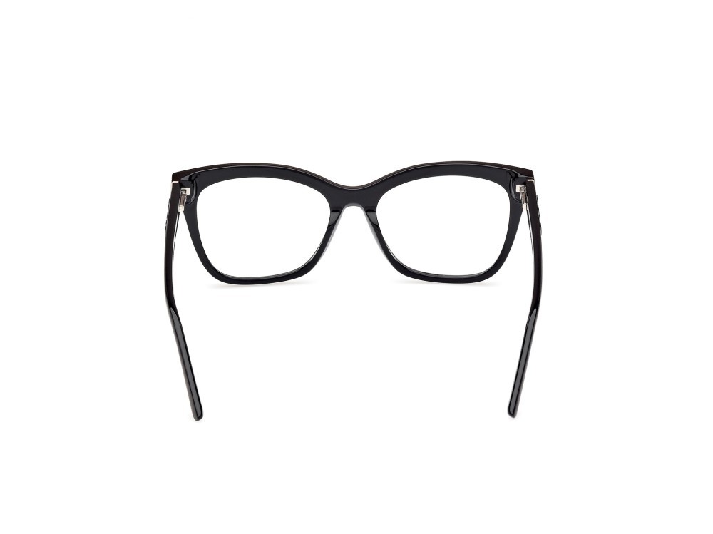 Eyeglasses Guess GU50172 (001) color nero lucido / nero opaco shape square 