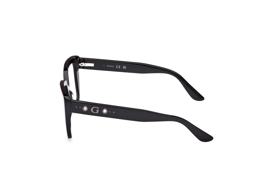 Occhiali da vista Guess GU50174 (001) colore nero lucido forma quadrato 
