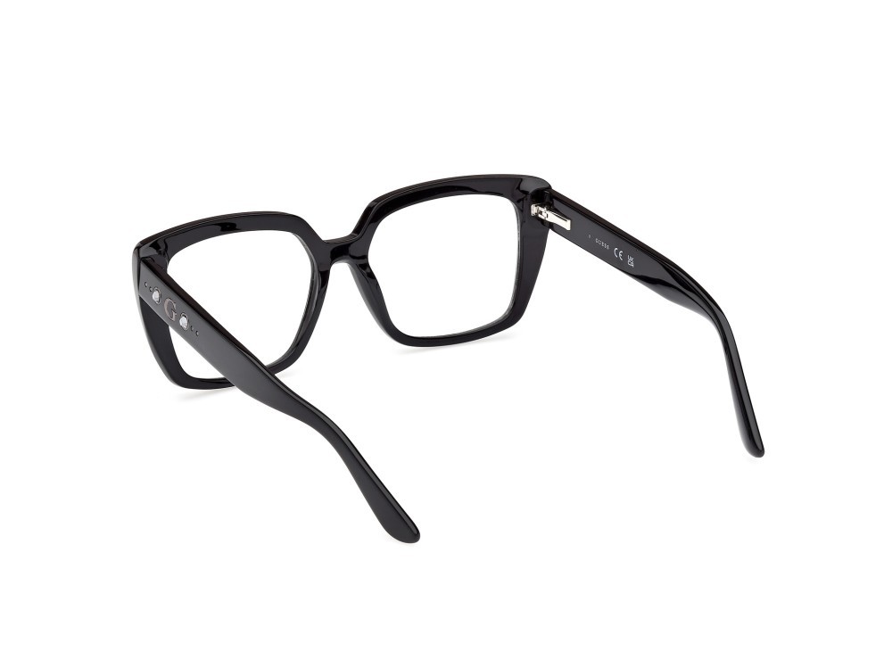 Occhiali da vista Guess GU50174 (001) colore nero lucido forma quadrato 