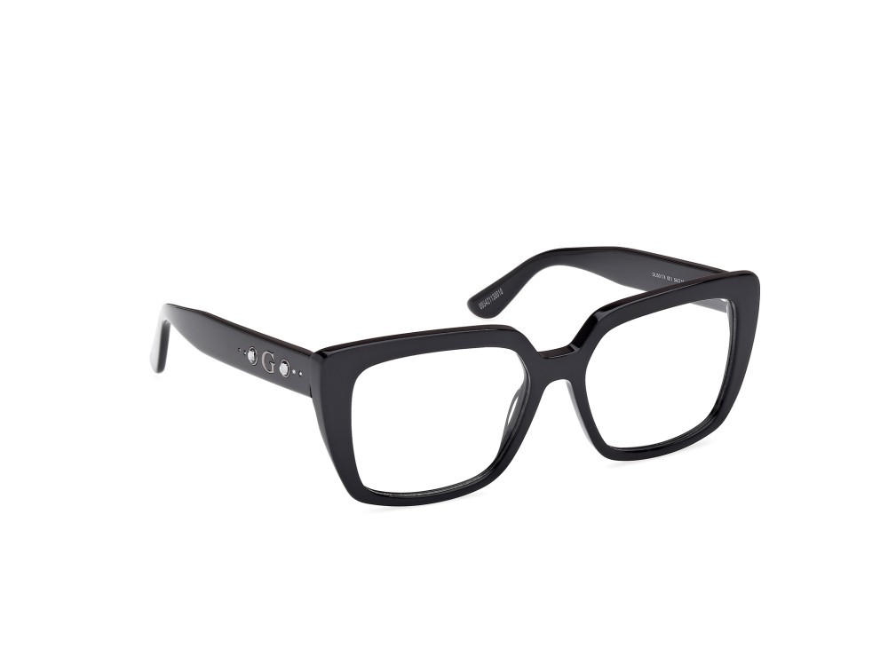 Occhiali da vista Guess GU50174 (001) colore nero lucido forma quadrato 