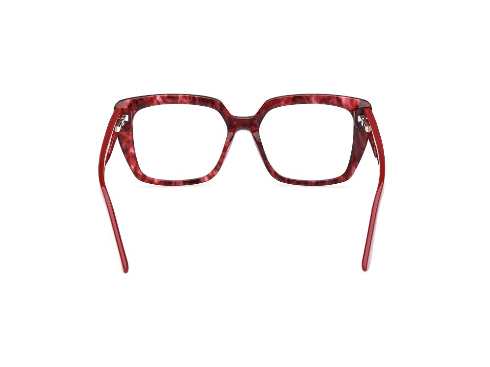 Occhiali da vista Guess GU50174 (068) colore rosso/avana - rosso/monocolore forma quadrato 
