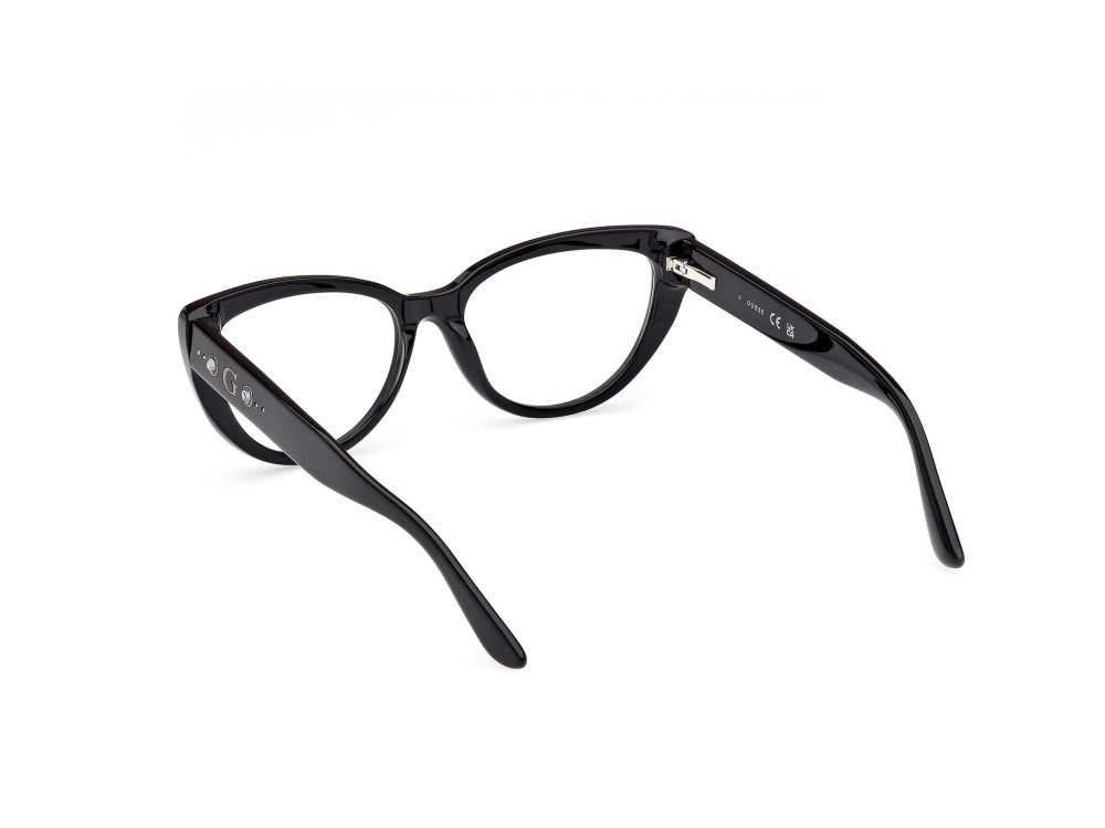 Occhiali da vista Guess GU50175 (001) colore nero lucido  forma geometrico 