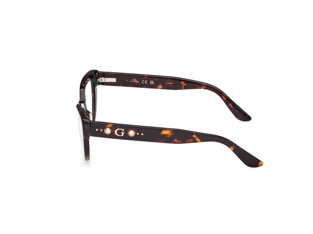 Occhiali da vista Guess GU50175 (052) colore avana scura forma geometrico 