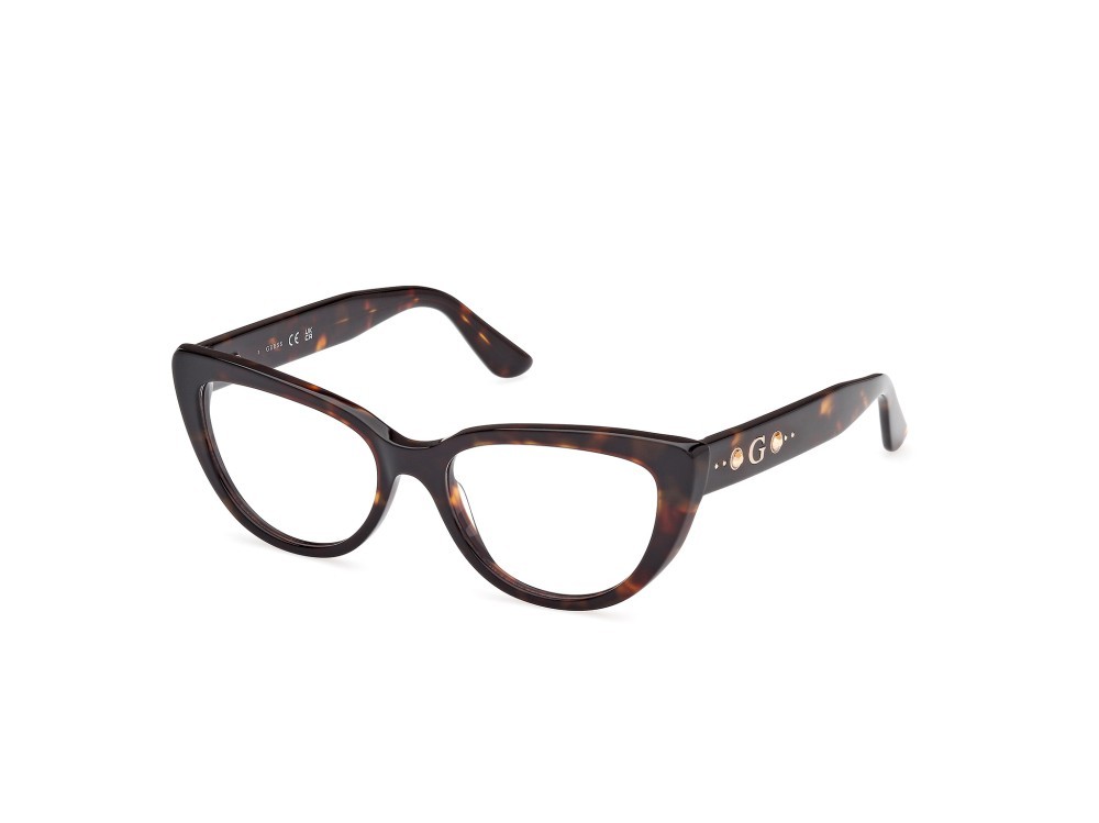 Occhiali da vista Guess GU50175 (052) colore avana scura forma geometrico 