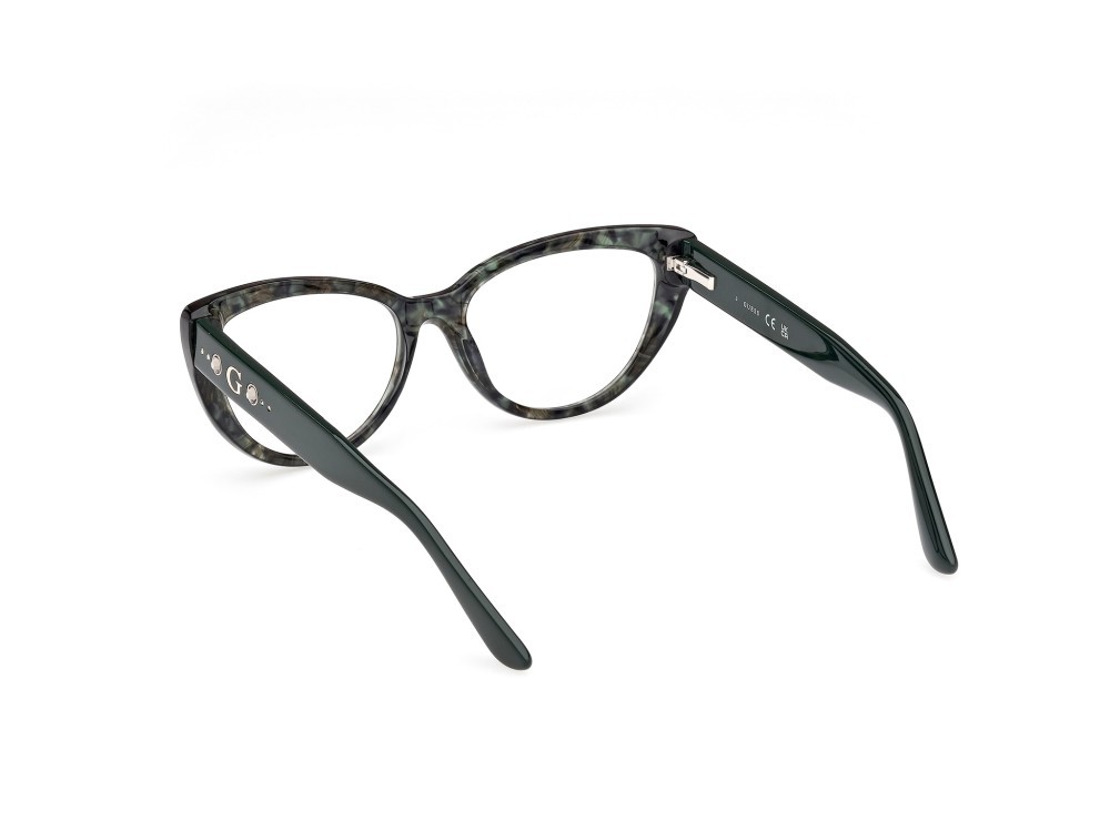 Occhiali da vista Guess GU50175 (098) colore nero lucido  forma geometrico 
