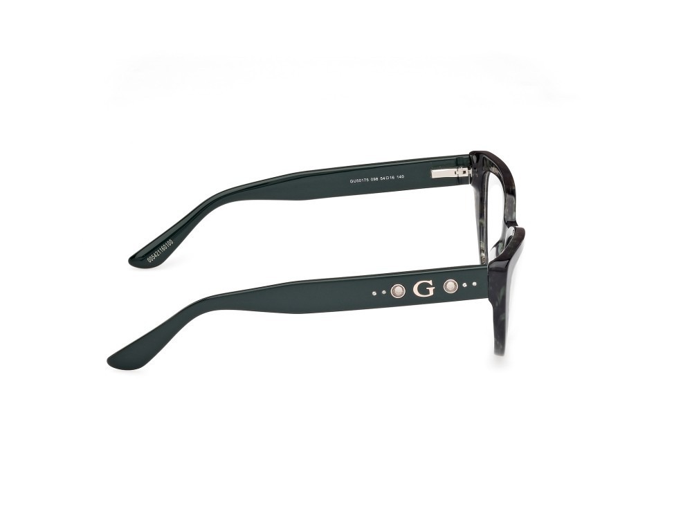 Occhiali da vista Guess GU50175 (098) colore nero lucido  forma geometrico 