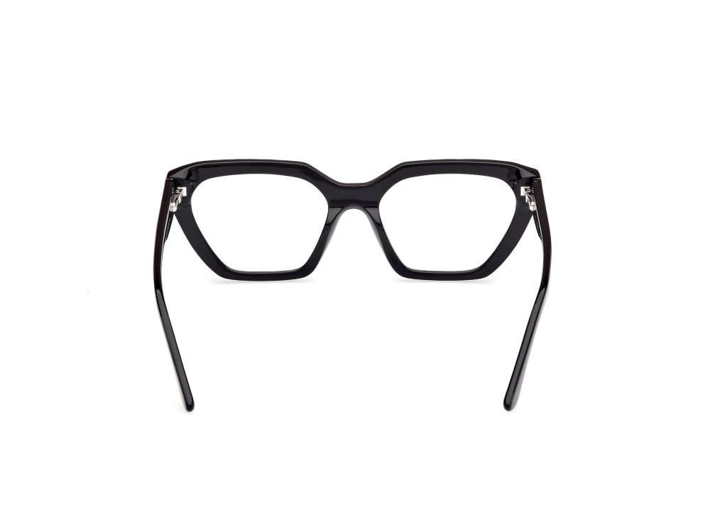 Occhiali da vista Guess GU50176 (005) colore animalier/monocolore - nero lucido forma geometrico 