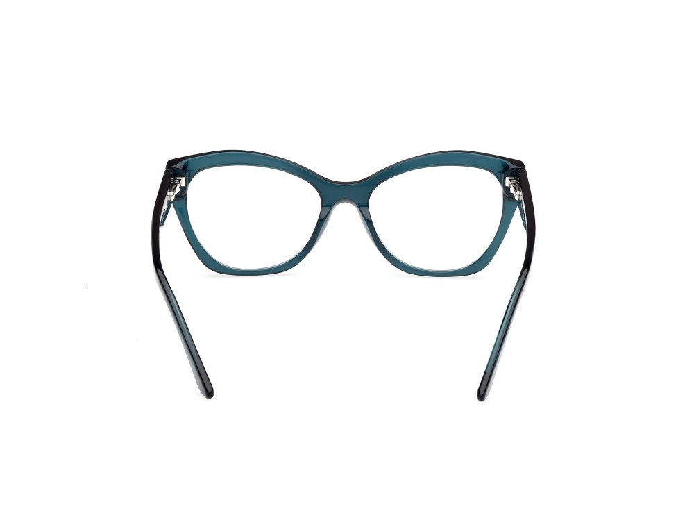 Occhiali da vista Guess GU50177 (087) colore turchese lucido forma geometrico 
