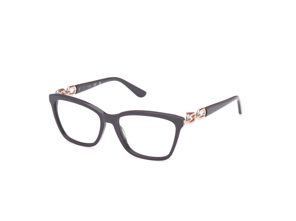 Occhiali da vista Guess GU50181 (020) colore grigio lucido  forma quadrato 