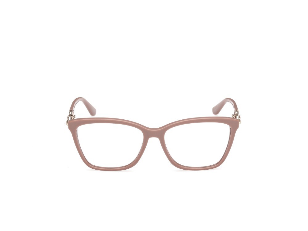 Occhiali da vista Guess GU50181 (057) colore beige lucido forma quadrato 