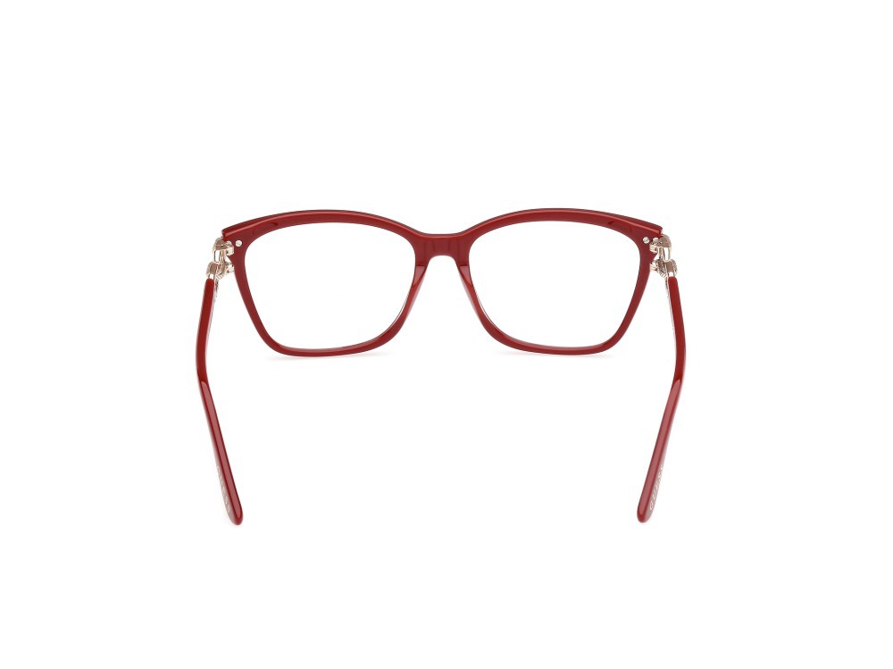 Occhiali da vista Guess GU50181 (066) colore rosso scuro lucido  forma quadrato 