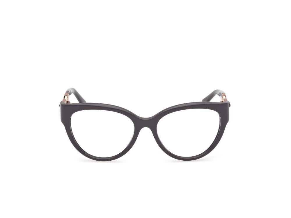 Occhiali da vista Guess GU50182 (020) colore grigio lucido forma cat eye 
