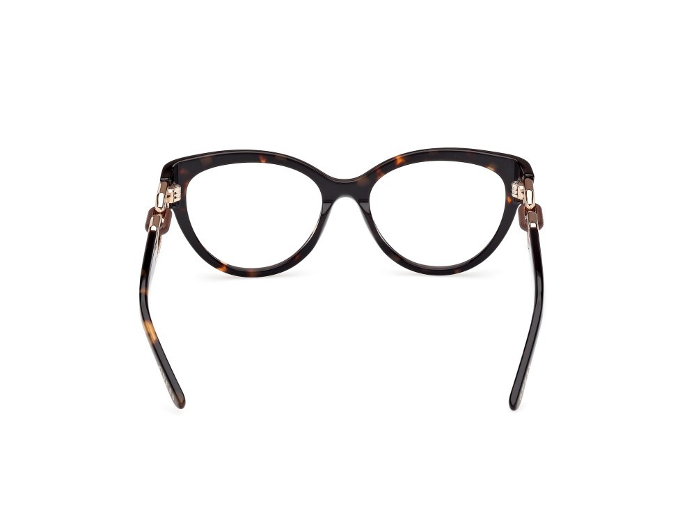 Occhiali da vista Guess GU50182 (052) colore avana scura forma cat eye 
