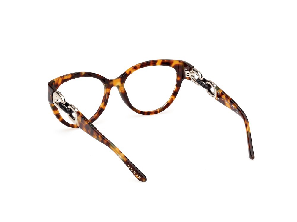 Occhiali da vista Guess GU50182 (053) colore avana bionda  forma cat eye 
