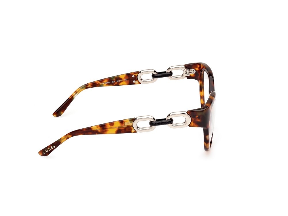Occhiali da vista Guess GU50182 (053) colore avana bionda  forma cat eye 